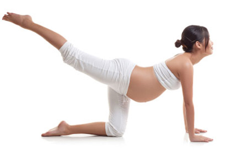 Упражнения при беременности от 16 до 24 недель. 